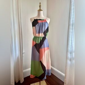 Banana Republic Multicolor Abstract Dress